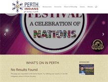 Tablet Screenshot of perthindians.com.au